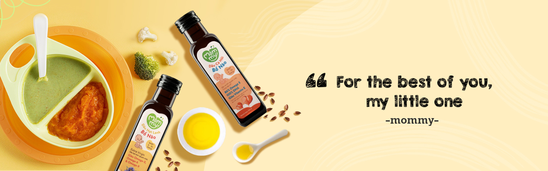 Banner Mămmy's baby oil