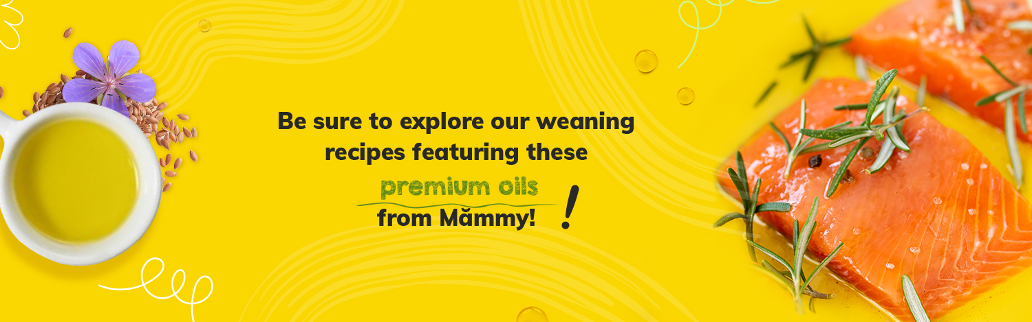 Banner Mămmy's weaning oil recipes