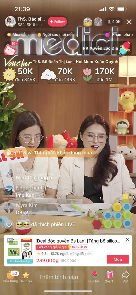 Livestream of Master Doctor in collaboration with KOL