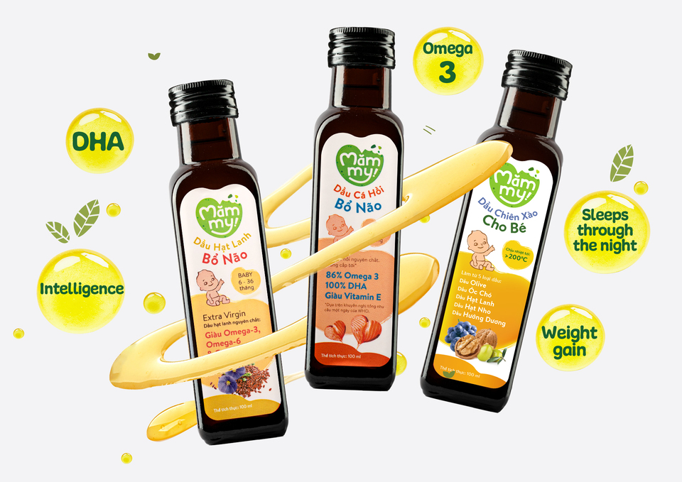 Mammy Brain Booster Oil Set