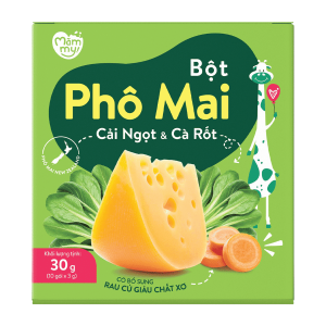 Mămmy Choy Sum & Carrot Cheese Powder