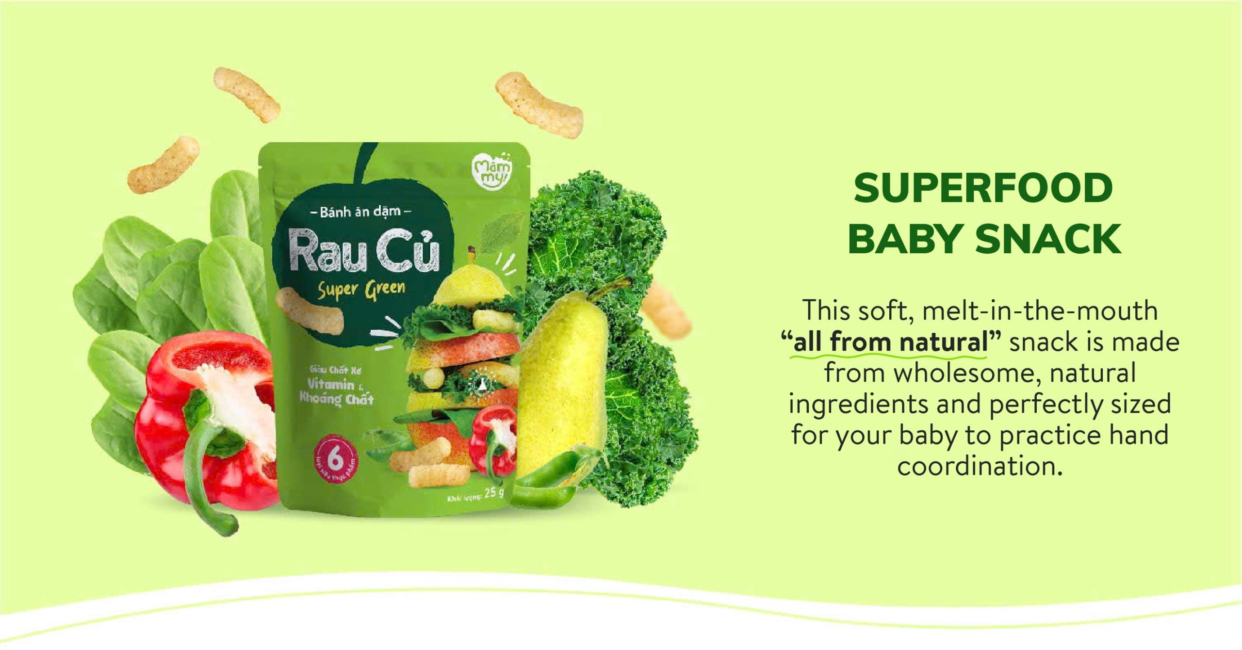 Superfood baby snack