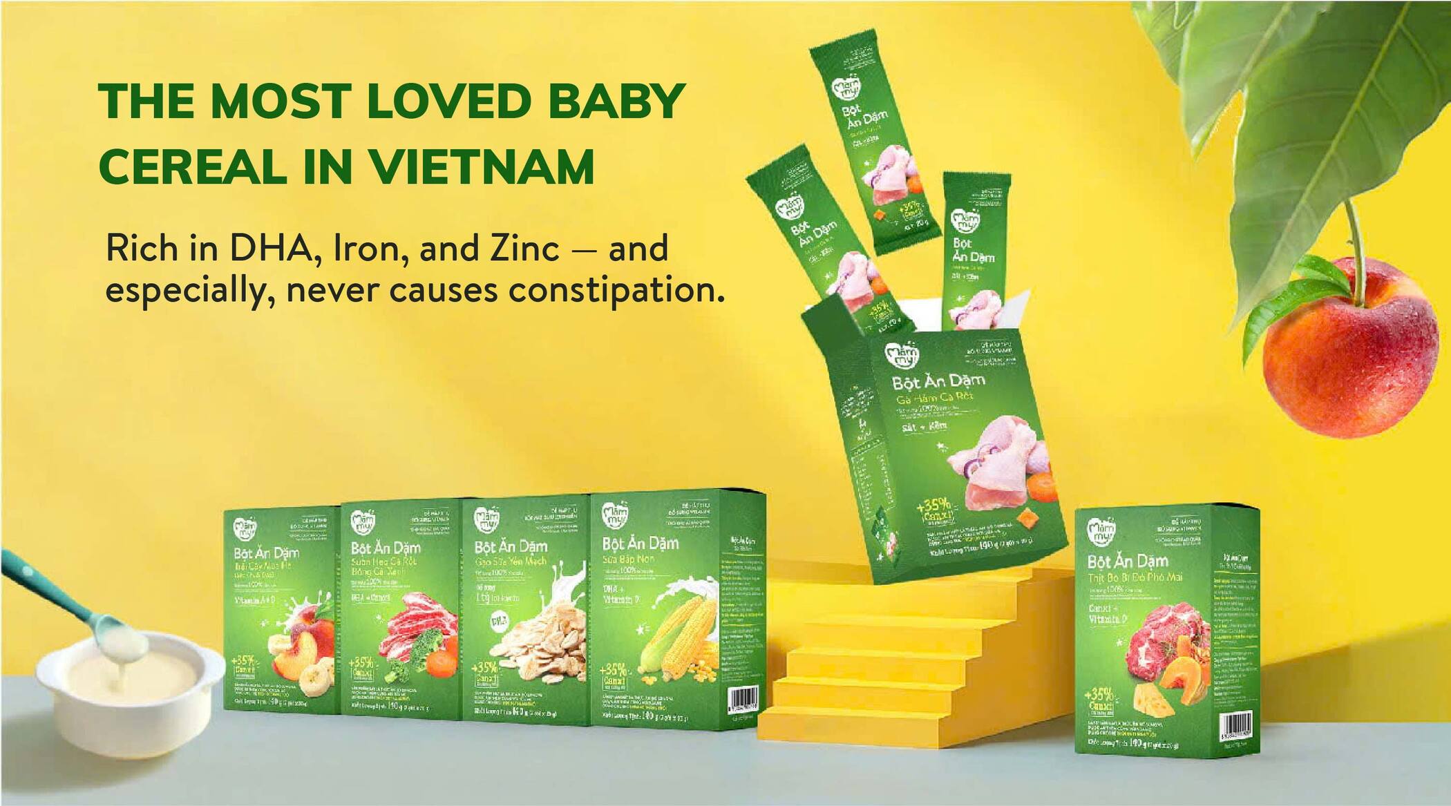 The most loved baby cereal in Vietnam